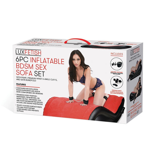 6 Pc Inflatable Bdsm Sex Sofa Set