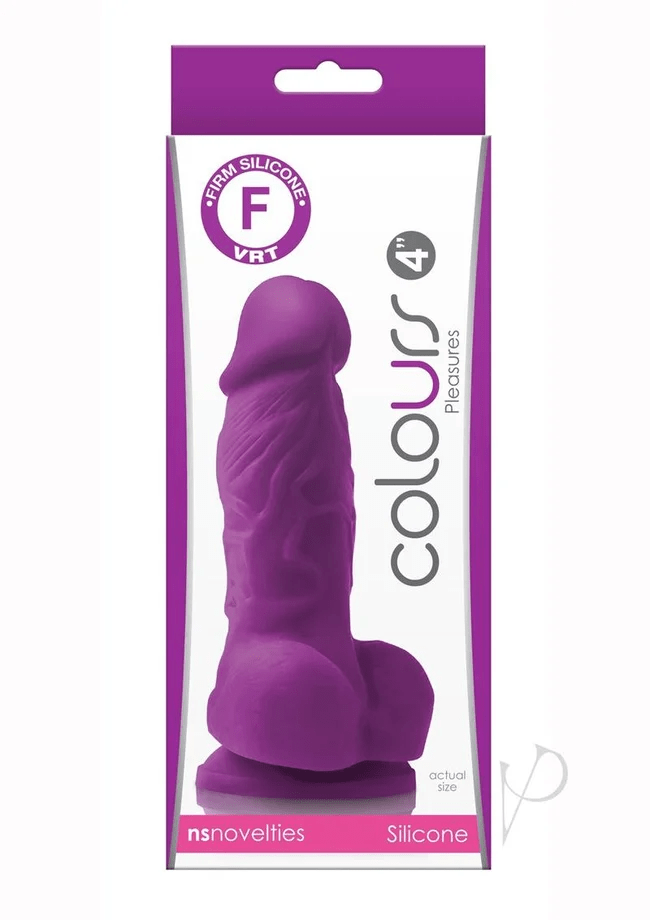 Colours Pleasures 4 Dildo Purple