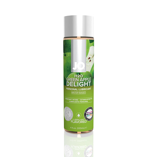 JO H2O Flavored Lubricant Green Apple 4 oz.