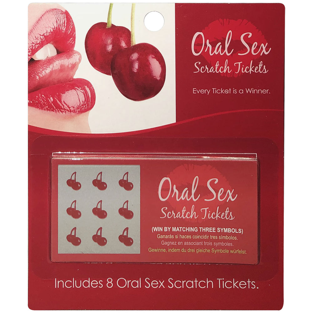 Oral Sex Scratch Tickets