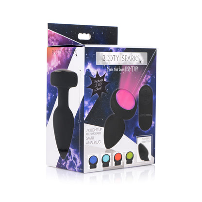 Booty Sparks 7X Light Up Rechargeable & Wireless Remote Anal Plug