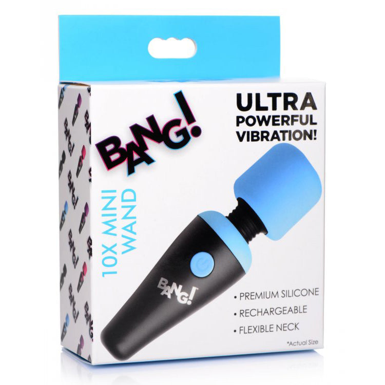 Bang! 10X Vibrating Mini Silicone Wand