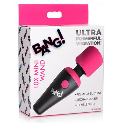 Bang! 10X Vibrating Mini Silicone Wand