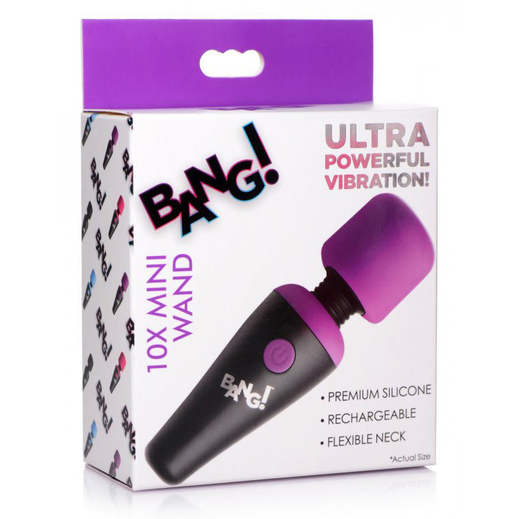 Bang! 10X Vibrating Mini Silicone Wand