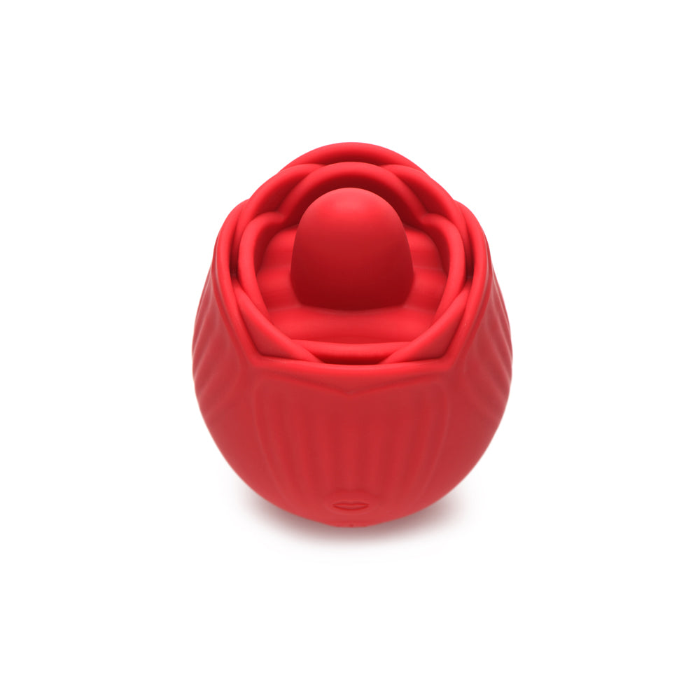 Bloomgasm French Rose Licking & Vibrating Stimulator