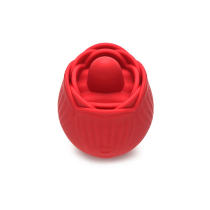 Bloomgasm French Rose Licking & Vibrating Stimulator