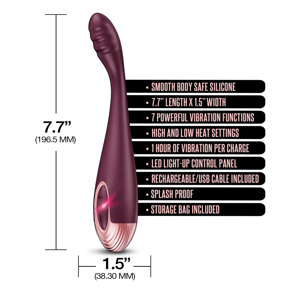 Zola Rechargeable Silicone Warming G-Spot Massager