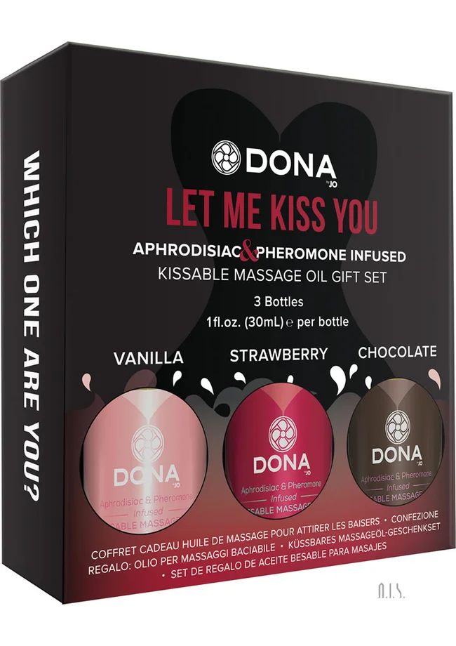 Dona Let Me Touch You Massage Gift Set