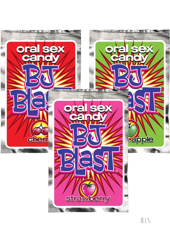 Pipedream Bj Blast 3 Pack Strawberry Cherry Apple